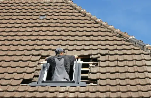 Pose de velux - Bras